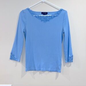 🔥Ralph Lauren Light Blue Top🔥